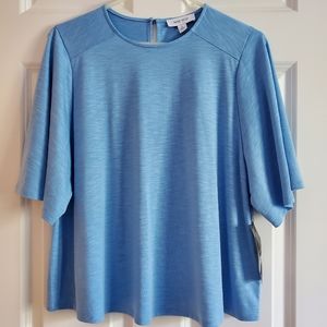 Nine West NWT Clear Sky Knit Top Size S